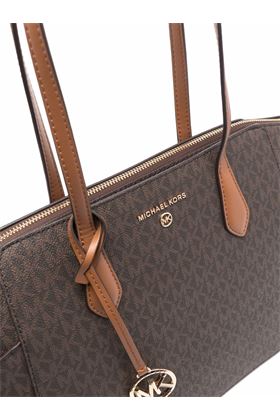 Dark brown/acorn faux leather Marilyn . Michael Kors | 30S2G6AT2B252BRN/ACORN